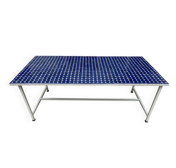 Table en zellige marocain