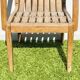 Vintage 60s wooden children's armchair