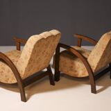 Pair of ART DECO armchairs, 1930´s, Central Europe