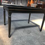 Louis XVI blackened wooden coffee table
