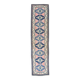 3x10 Pink & Blue Oushak Runner Rug 80x325Cm SK 22171
