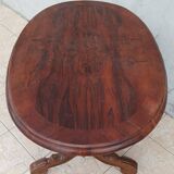 Napoleon III walnut gueridon table