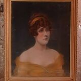Portrait of a woman in the 18th century style
