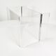 Modernist cabinet - plexiglass, Italy, 1970s