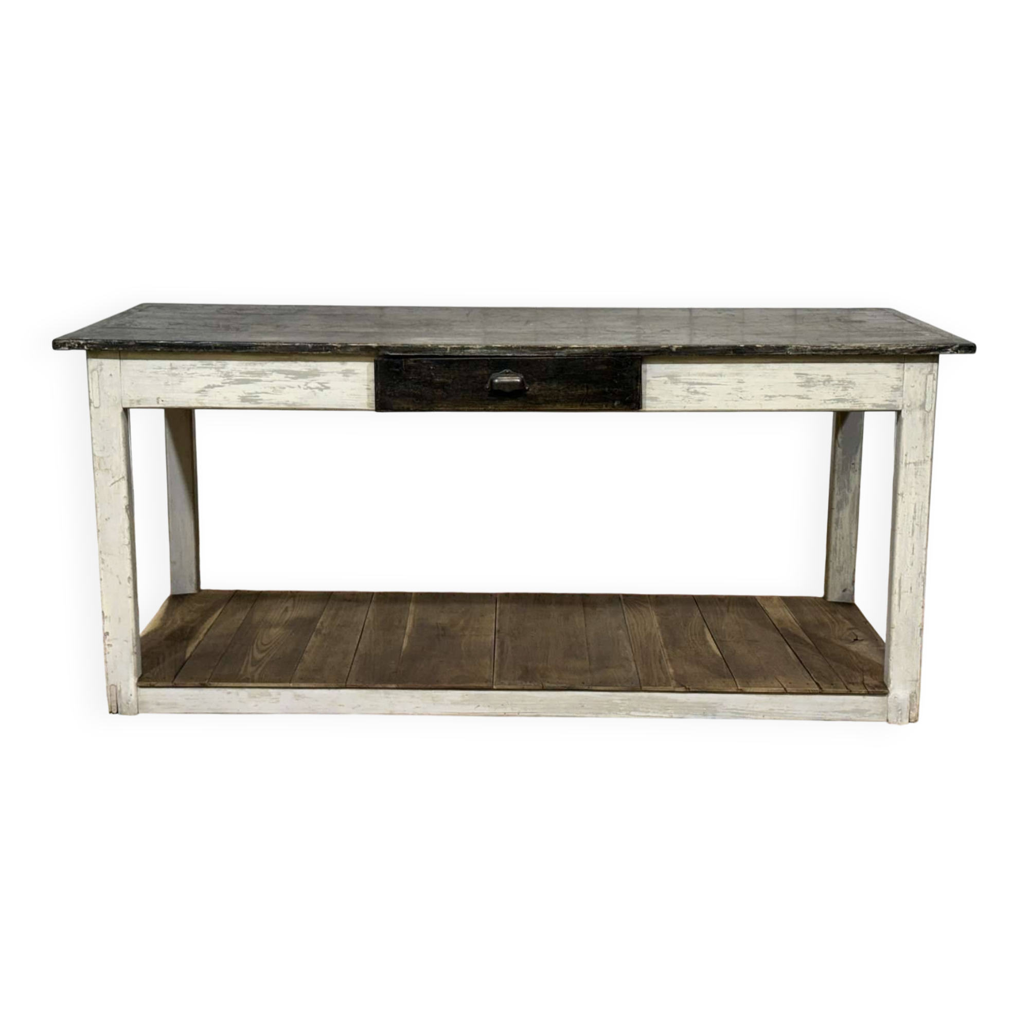 1930s draper's table in fir and chestnut