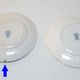 Lot of 2 old 19th century earthenware plates À.Lebacqz and M.Bouchart Sully 23