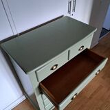 Commode scandinave vert forest 4