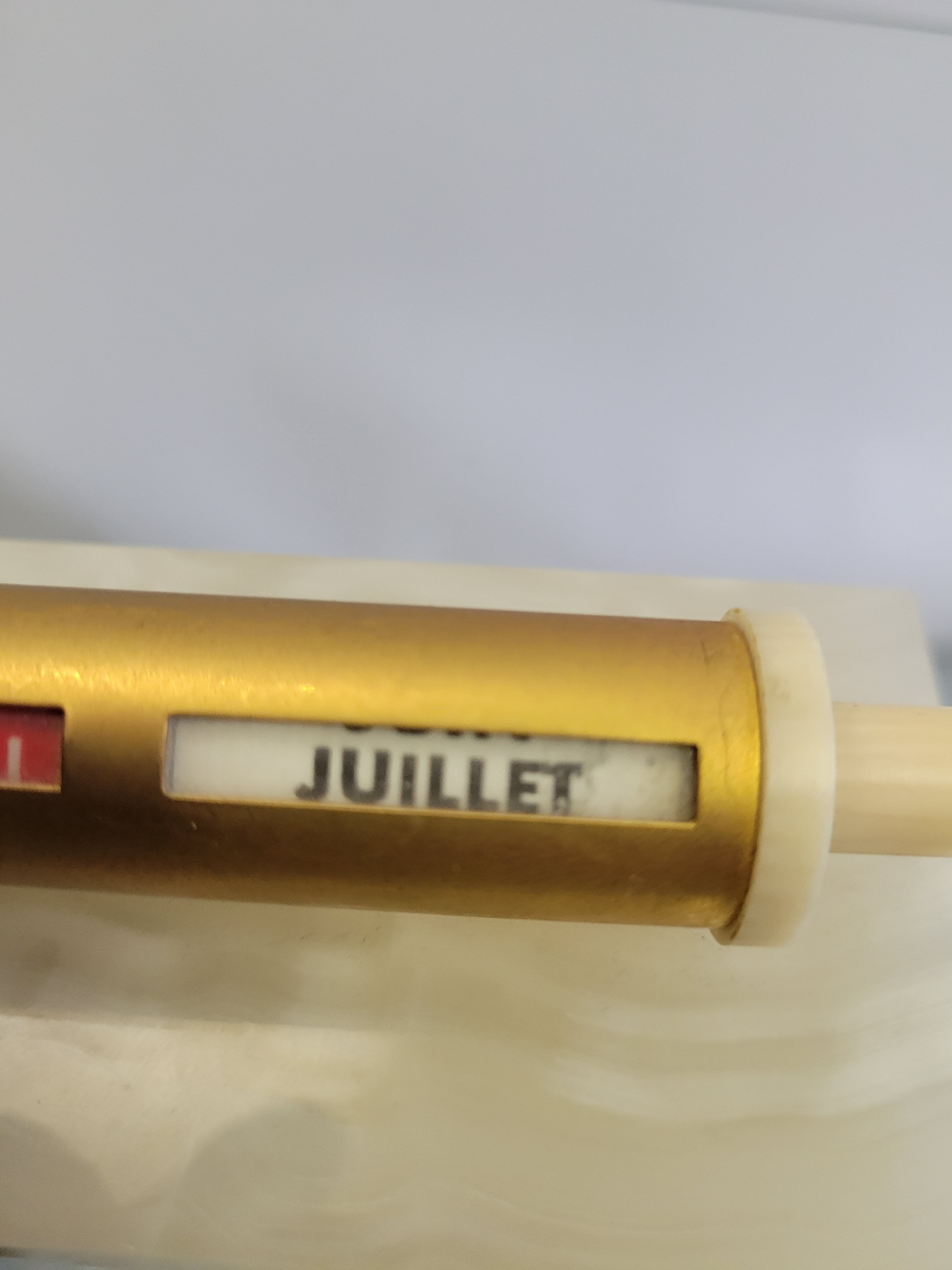 Gold Starry perpetual calendar