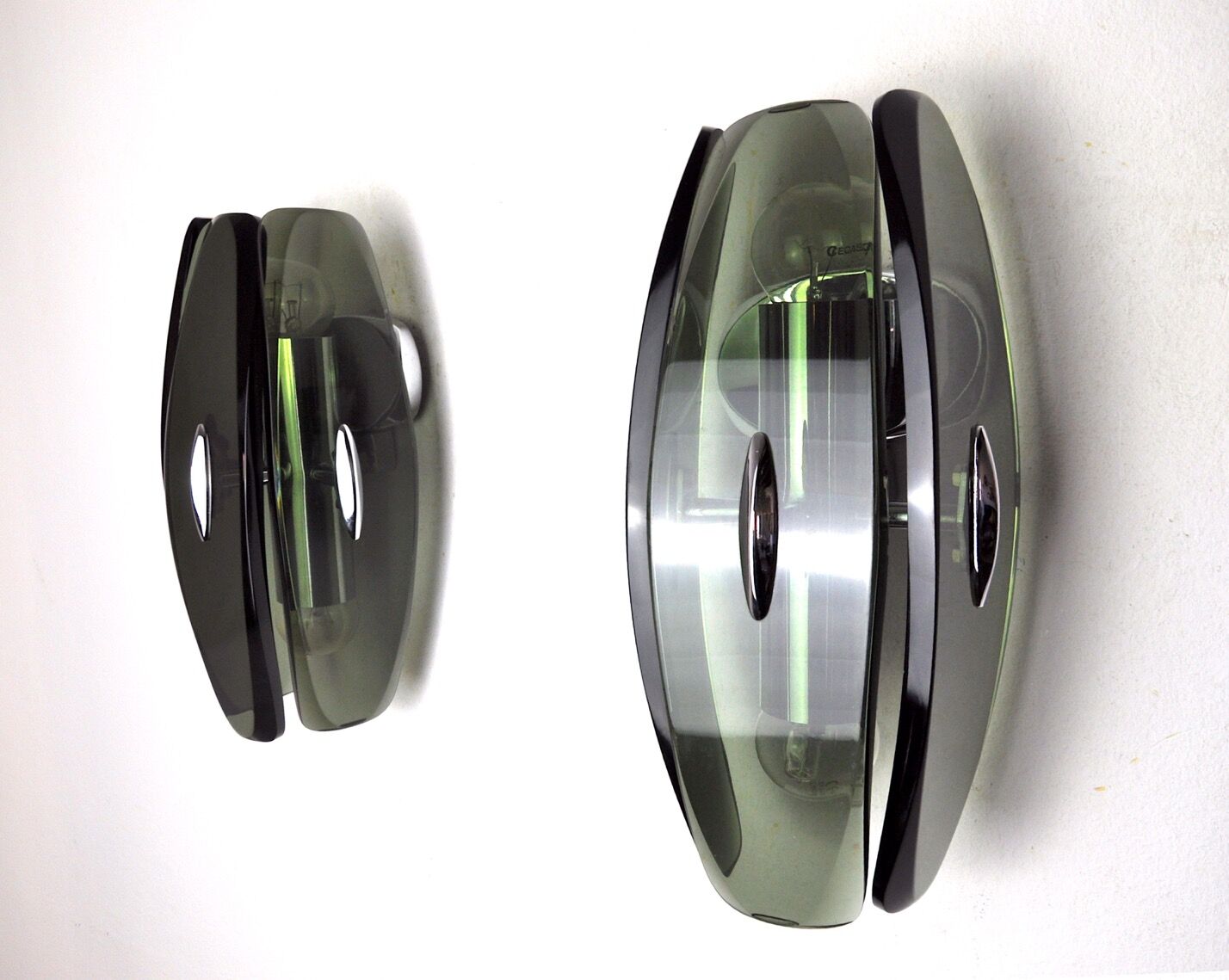 Pair of Veca wall lamps in Bakelite, Italy, 1970