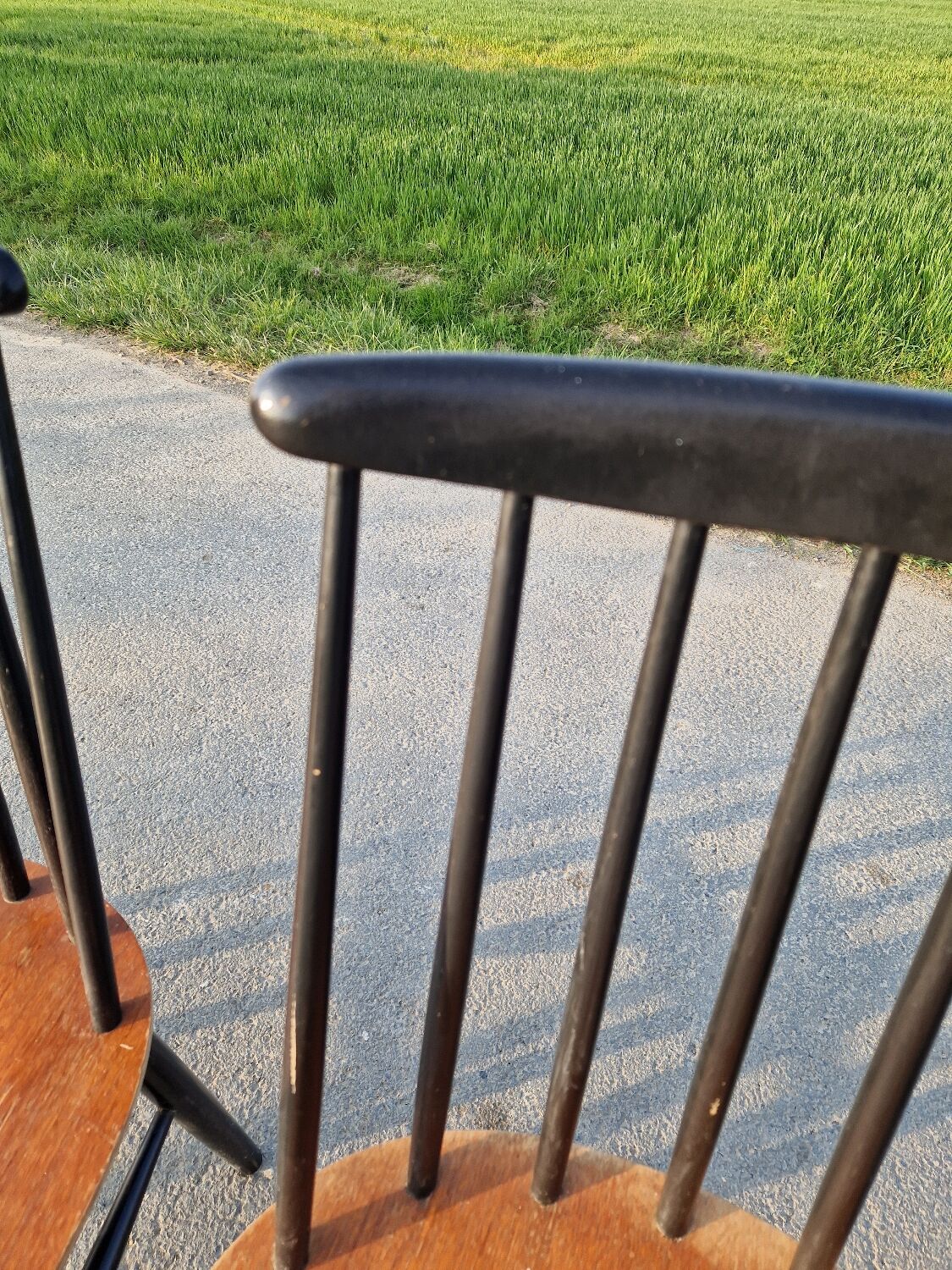 Set of 6 Fannett Scandinavian chairs by Ilmari Tapiovaara 1960.