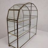 Old table display case