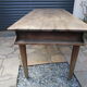 Table de ferme ou de métier ancienne en bois