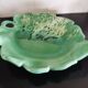 Plate, fruit bowl or leaf-shaped catchall Vallauris