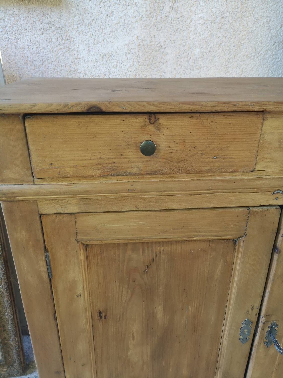 Old pine sideboard