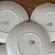 Set of 5 dessert plates Gien – model 4607 vintage - Diameter 19.5 cm