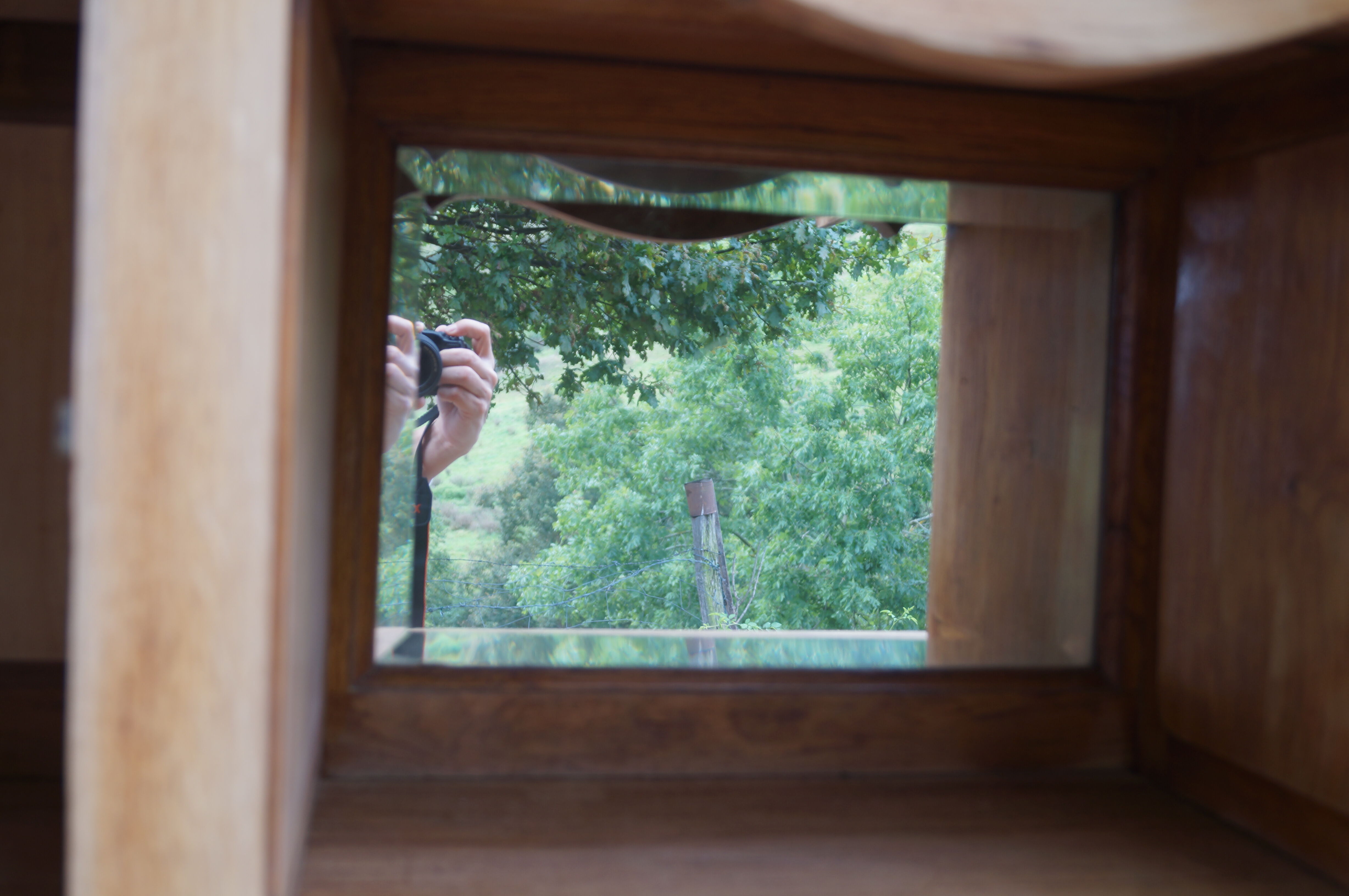 Mado sideboard in sanded solid wood