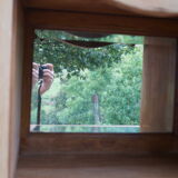 Mado sideboard in sanded solid wood