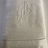 Old sheet - AB monogram