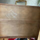 Secretary with drop-leaf in Louis XVI style – patinated wood and interior co
