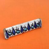 1930s 10 Knife Holders Glazed Ceramic
