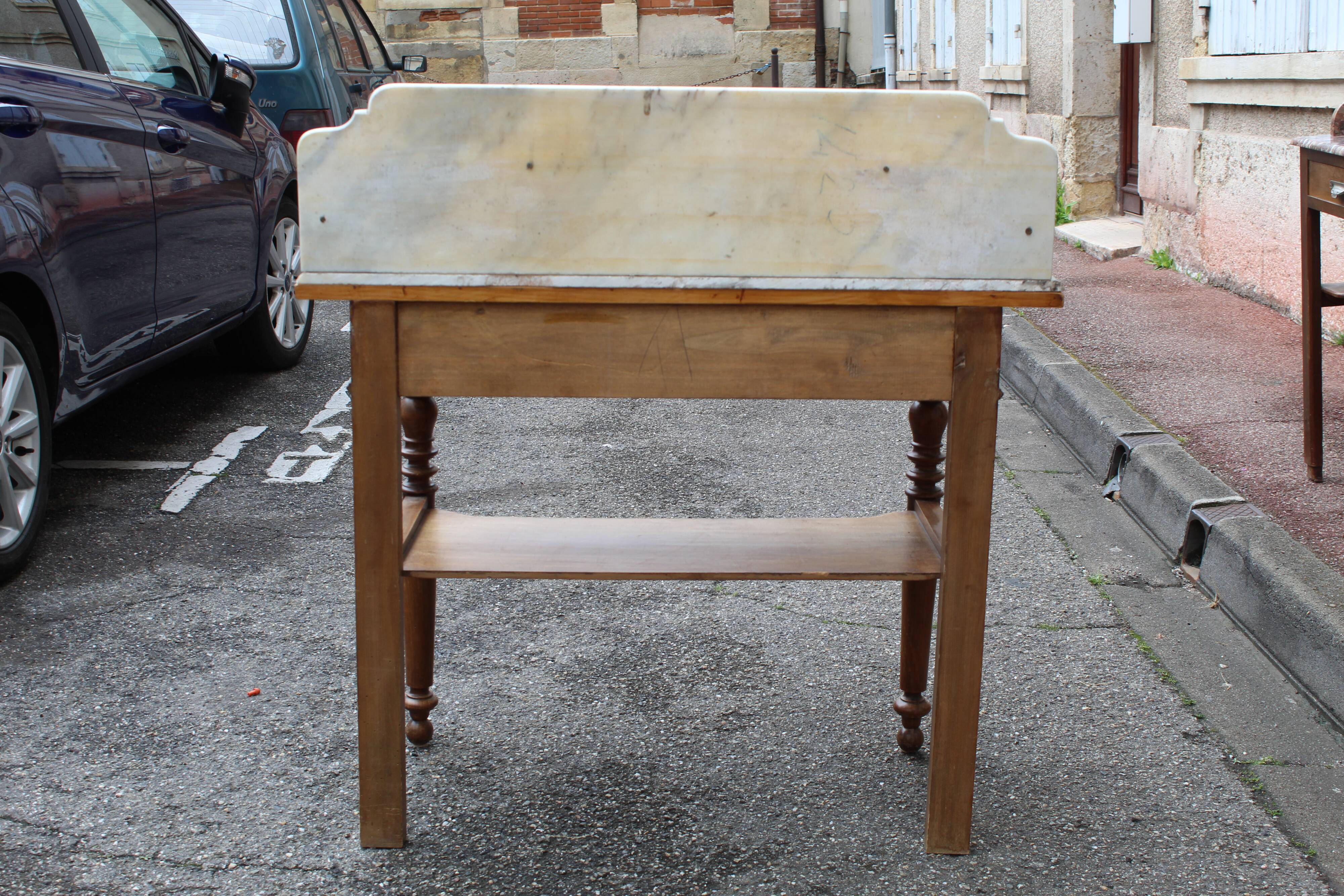Table de toilette coiffeuse