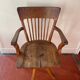 American wooden office chair