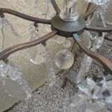 Stamped chandelier
