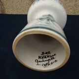 Candle holder pique candle candle in fa£ience of Quimper Keraluc H 16 cm