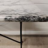 Table bistro heavy marble