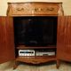 Louis XV style TV-Hi-Fi rosewood furniture