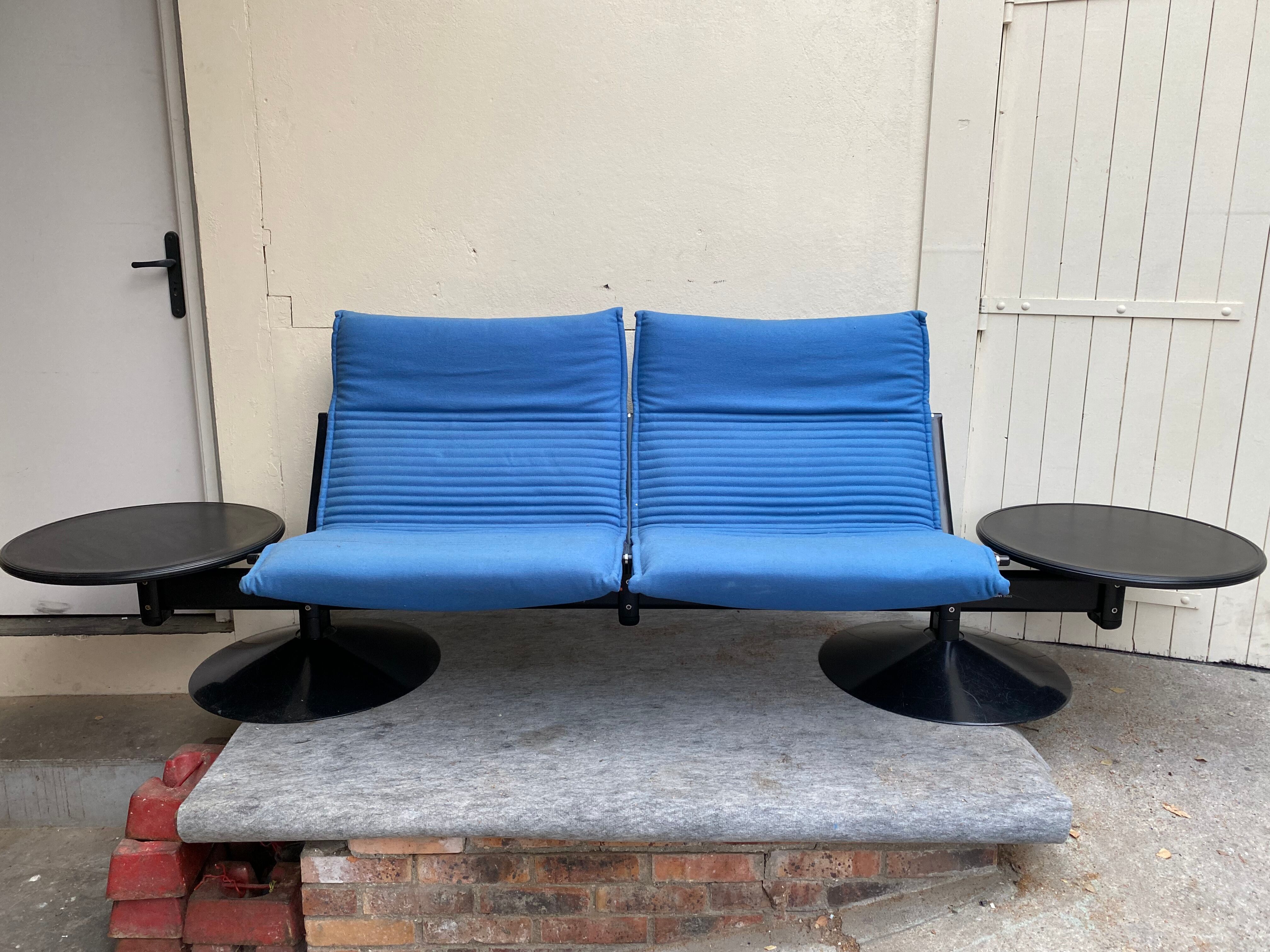 Wilkhan Basis Blue Sofa