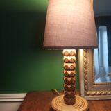 Lampe géométrique style charles dudouyt