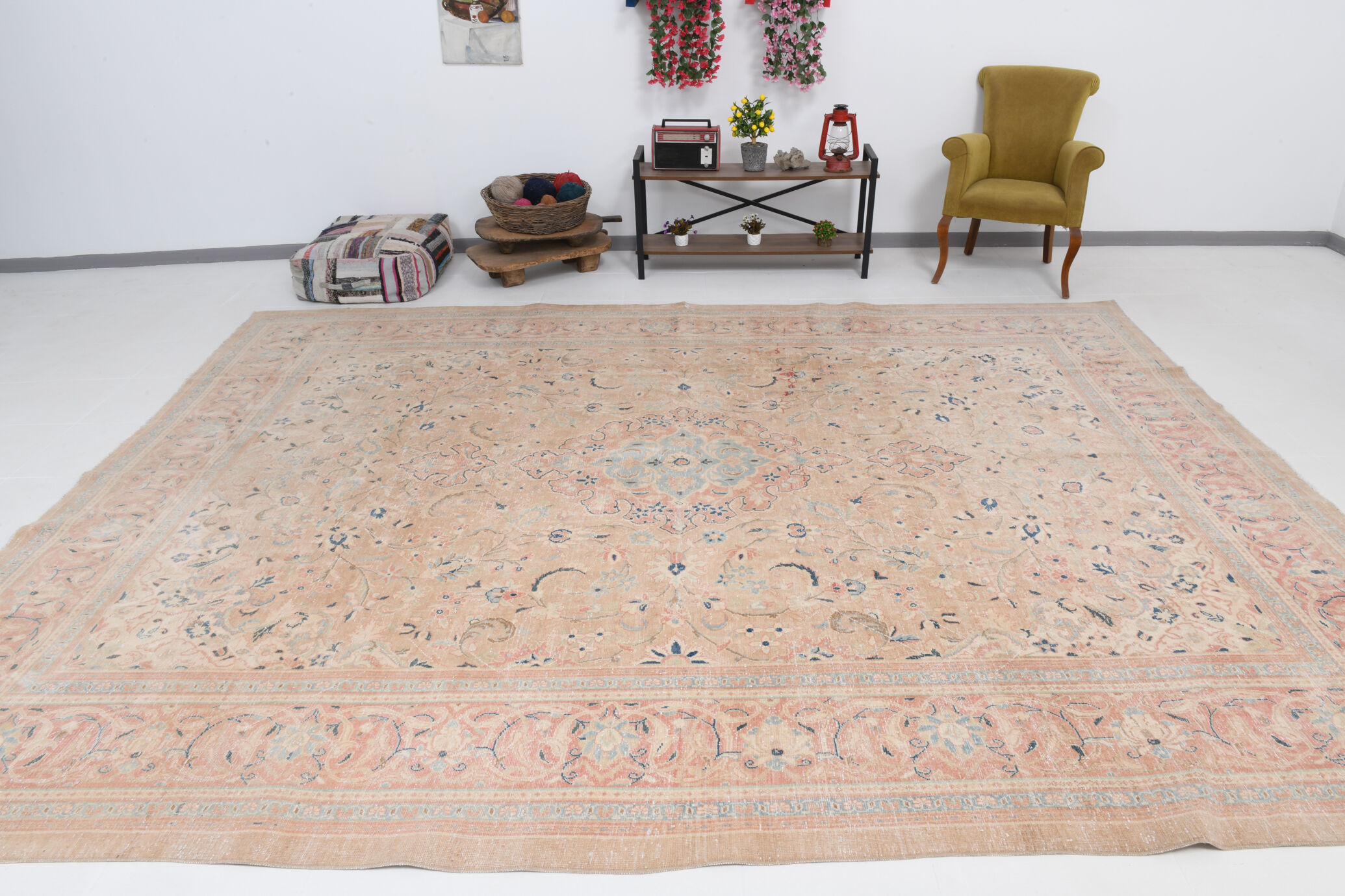 10x13 oversize antique persian rug304x399cm