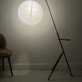 Floor lamp reading metal tripod 1970