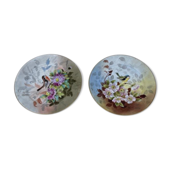 Pair of Limoges porcelain plates