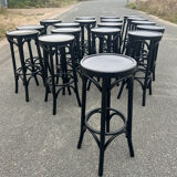Set of 18 bar stools