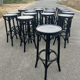 Lot de 18 tabourets de bar