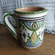 Pitcher Safi artisanal pottery Serghini Morocco