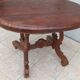 Napoleon III guéridon table in walnut