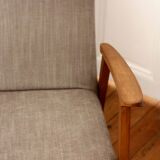 Restored Scandinavian armchair