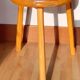 Vintage wooden tripod stool