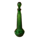 Chiseled glass carafe