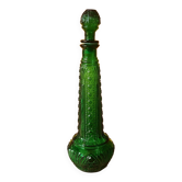 Chiseled glass carafe