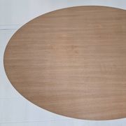 Large Oval Dining Table in Oak by Pierre Paulin for Artifort, 2018