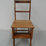 Antique library stairs / chair
