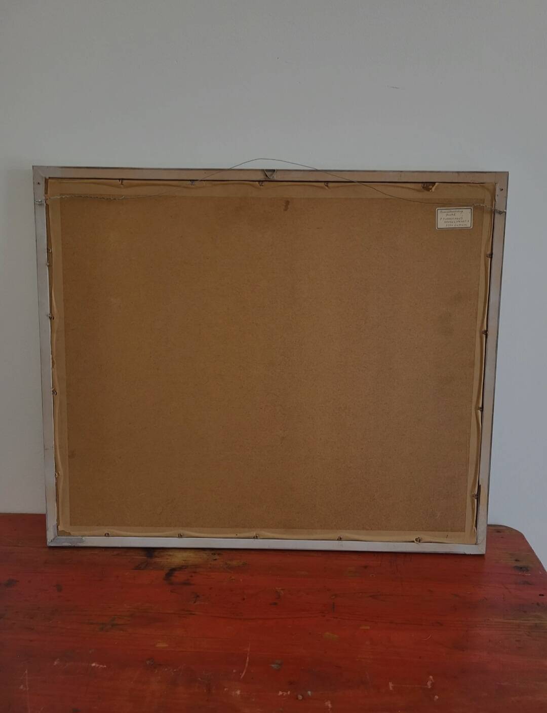 Pastel tekening, titel de Bewustwording, kunstenaar P. Timmermans, Belgium