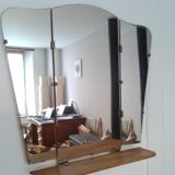 Mirror triptych with tablet 60x65cm