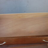 Vintage chest of drawers with compass feet