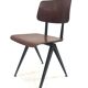 Lot of 4 vintage school chairs Galvanitas S16 Netherlands