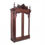 Antique wardrobe, France.
